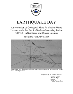 earthquake bay - Public Watchdogs