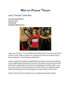 Meet our Personal Trainers