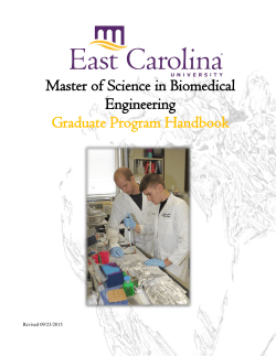 Master of Science in Biomedical Engineering Graduate