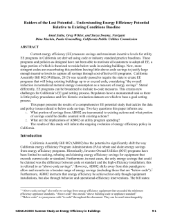 Raiders of the Lost Potential - Understanding Energy