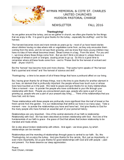Newsletter October Fall 2016-10-1