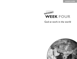 Leader`s guide - The Diocese of Toronto