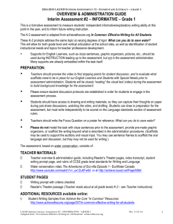 2014-2015 lausd interim assessment #2