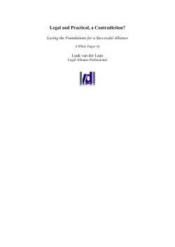 Legal and Practical, a Contradiction?