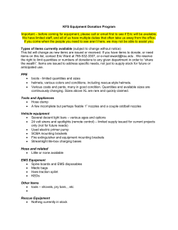 Hose and related - Kansas Forest Service
