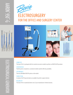 aaron ®950 - Bovie Medical