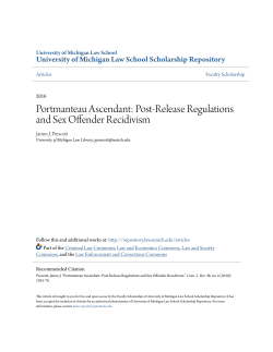 Portmanteau Ascendant: Post-Release Regulations and Sex