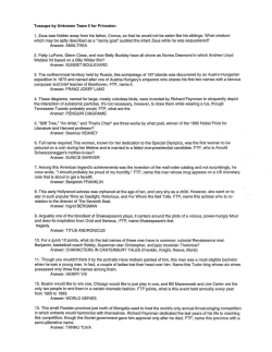 unknown 5 - Collegiate Quiz Bowl Packet