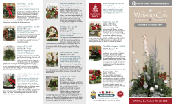 2015 09 Winter Workshops Brochure [Web]