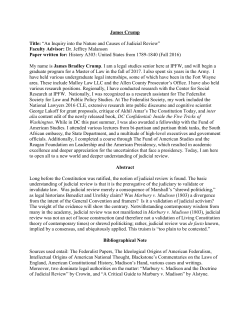 An Inquiry into the Nature and Causes of Judicial Review