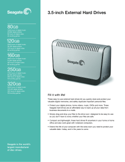 3.5-inch External Hard Drives