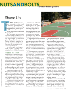 Shape Up - American Sports Builders Association