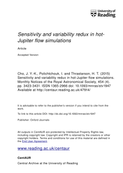 Sensitivity and variability redux in hot