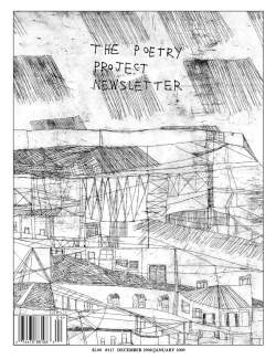 The Poetry Project Newsletter