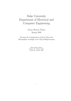 Proving the Completeness of Error Detection Mechanisms in Simple