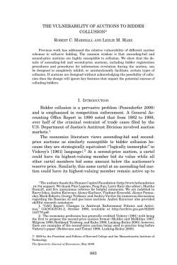 The Vulnerability of Auctions to Bidder Collusion