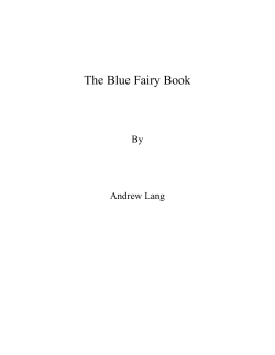 The Blue Fairy Book