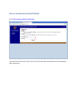 How to and install Matlab