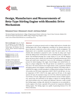 Design, Manufacture and Measurements of Beta