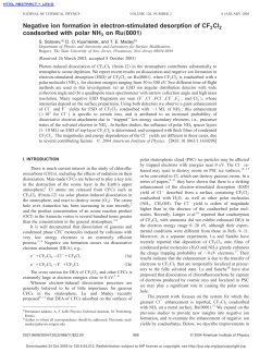 Negative ion formation in electron-stimulated desorption of CF2Cl2