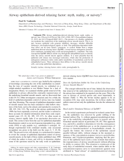 Airway epithelium-derived relaxing factor: myth, reality, or - AJP-Cell