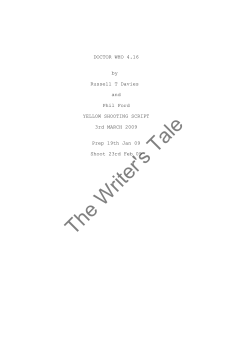 Doctor Who 4 Ep.16.YELLOWS03.03.09.SCW