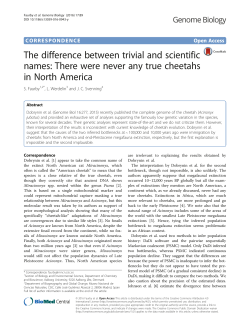 The difference between trivial and scientific names: There