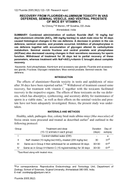122-126 - International Society for Fluoride Research