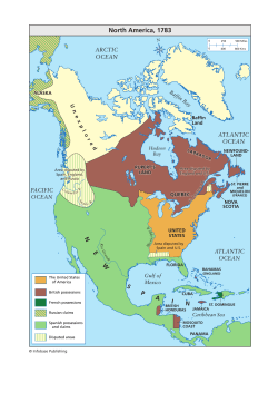 North America, 1783