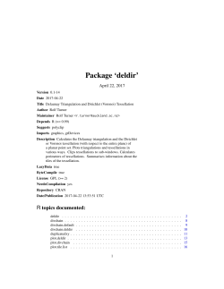 Package `deldir`