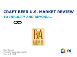 CRAFT BEER U.S. MARKET REVIEW