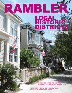 Fall 2015 - The Georgia Trust for Historic Preservation