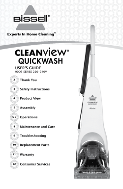 BISSELL CleanView® QuickWash 90D3E