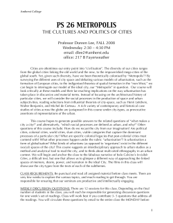 ps 26 metropolis - Amherst College