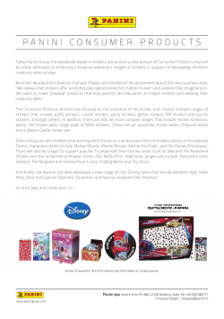 panini consumer products