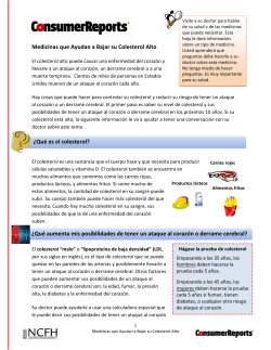 Medicinas que Ayudan a Bajar su Colesterol Alto