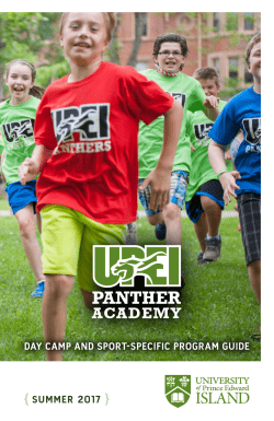 Day Camp anD Sport-SpeCifiC program guiDe Summer 2017