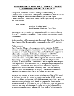 Michael Wampler Excused were Jasmine Tygre and