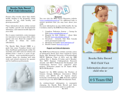 4-5 Years - Rourke Baby Record