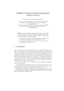 Infinitary Combinatory Reduction Systems