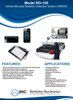 RD-150 Datasheet - Berkeley Nucleonics Corporation