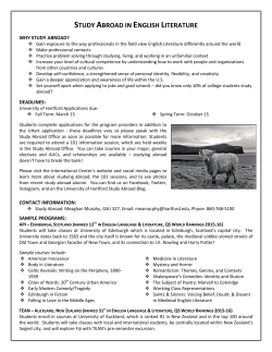 study abroad in english literature