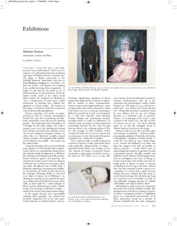 Marlene Dumas, by James Cahill