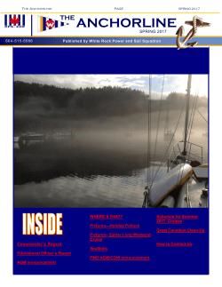 Spring Newsletter Posted