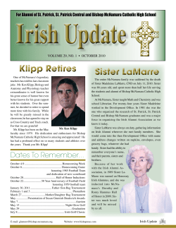 Klipp Retires Sister LaMarre - Bishop McNamara Catholic School