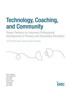 Technology, Coaching, and Community
