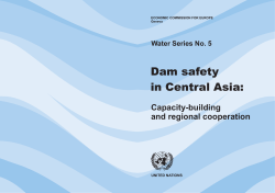 Dam safety in Central Asia