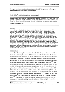 Nucleic Acids Research