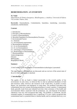 Bioremediation: An Overview