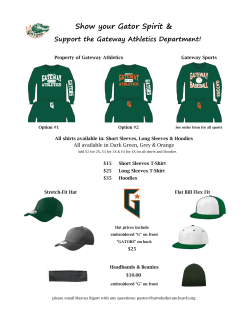 Show your Gator Spirit &amp